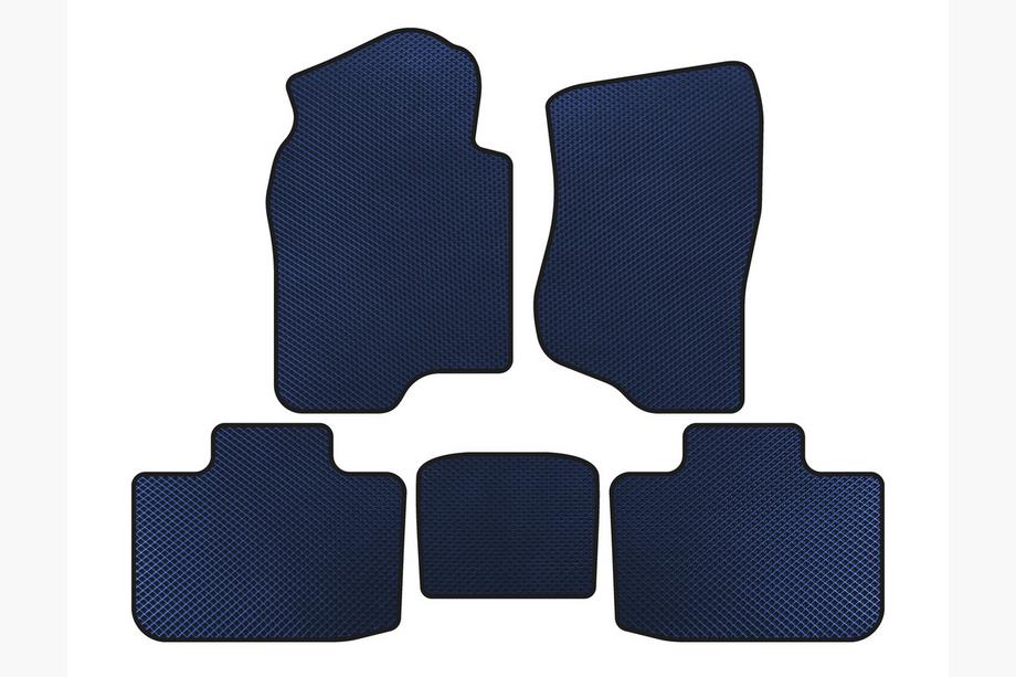 Cadillac Escalade 2007-2014 Alfombrillas EVA (2 Filas, Azul) Image