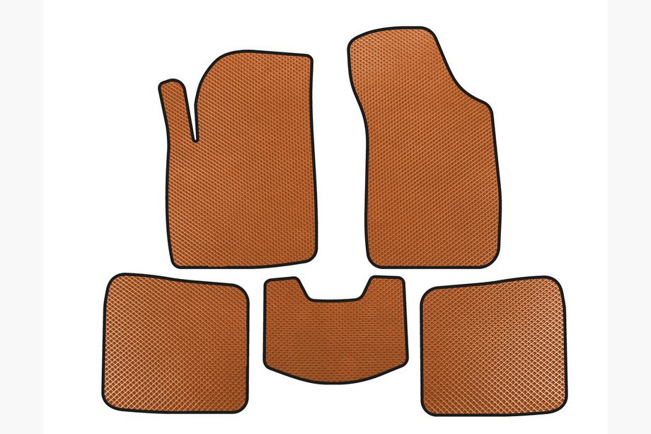Chery E5 2011-2016 Alfombrillas EVA (Naranja) Image