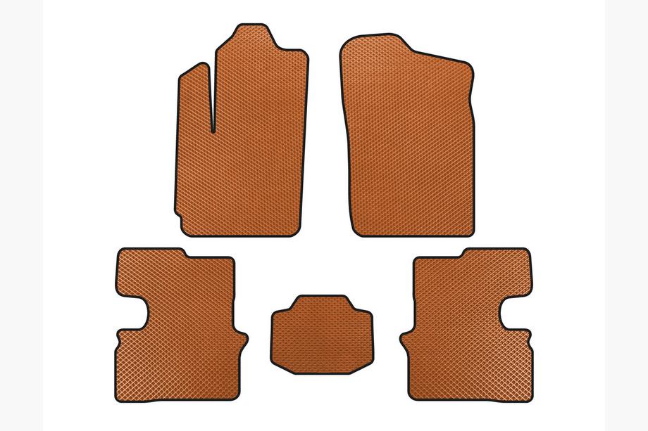 Chery M11 2008- Alfombrillas EVA (Naranja) Image
