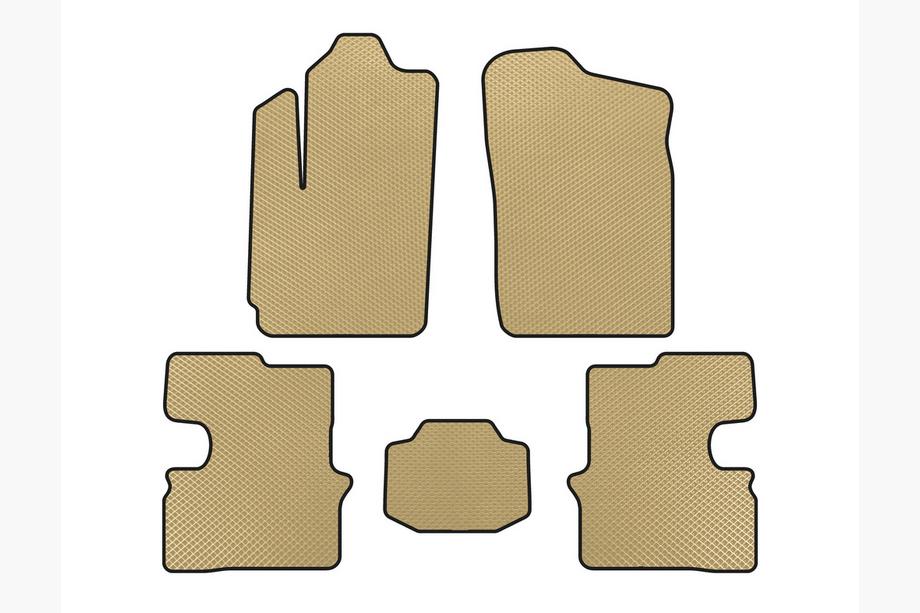 Chery M11 2008- Alfombrillas EVA (Beige) Image