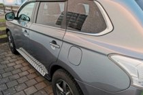Mitsubishi Outlander 2012-2021 Estribos Laterales OEM V1 (2 uds, Aluminio) foto 5