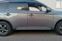 Mitsubishi Outlander 2012-2021 Estribos Laterales OEM V1 (2 uds, Aluminio) foto 1