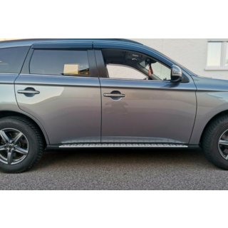 Estribos Laterales OEM V1 (2 uds, Aluminio) Mitsubishi Outlander 2012-2021 foto 1