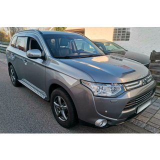 Estribos Laterales OEM V1 (2 uds, Aluminio) Mitsubishi Outlander 2012-2021 foto 2