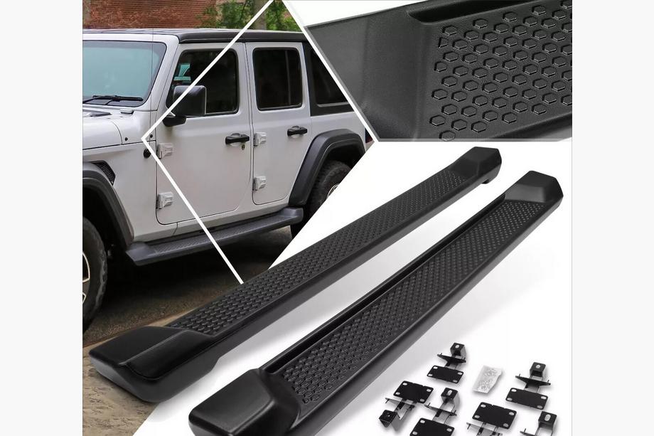 Jeep Wrangler 2018- Estribos Laterales OEM V2 (para cinco puertas, 2 uds) Image