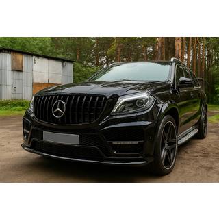 Parrilla delantera GT Panamericana Black (para GL High) Mercedes GL/GLS сlass X166 2012-2019 foto 1