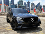 Mercedes GLC coupe C253 2016-2023 Parrilla Delantera GT Panamericana Negra (para 2015-2019) foto 7