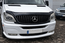 Mercedes Sprinter W906 2006–2018 Parrilla Delantera GT Panamericana Negra (2006-2013) foto 2