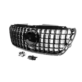 Parrilla Delantera Panamericana GT Panamericana Negro Premium Mercedes Sprinter W907/W910 2018- foto 3