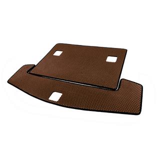 Alfombrilla de maletero EVA (7 plazas, Marrón) Chevrolet Captiva 2006-2019 foto 2