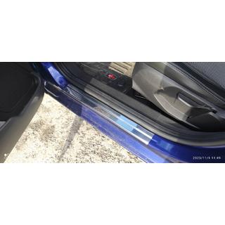 Protector de umbral Carmos V1 acero inoxidable juego de 4 Ford Fiesta 2008-2017 foto 3