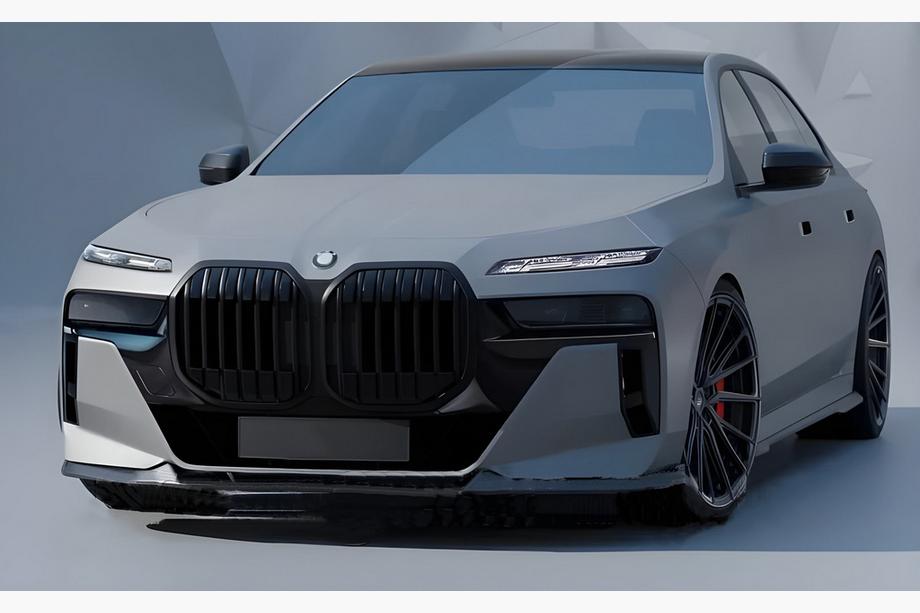 BMW 7 Series G70/G71 2022- Kit de carrocería Aero Kit (para M760, M-Sport y i7 M70) Foto 3