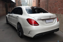 Mercedes C-class W205 2014-2021 Parachoques trasero con difusor (AMG C63-design 2014-2021) foto 1