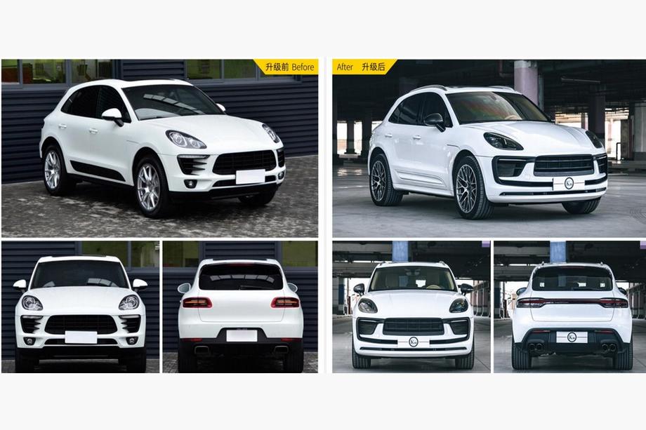 Porsche Macan 2014-2024 Kit de conversion facelift 2014–2018 a 2021+ Image