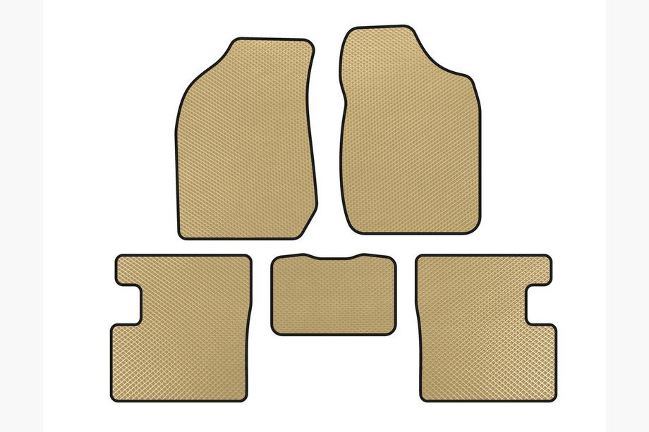 BYD F3 2005-2013 Alfombrillas EVA (SD, Beige) Image