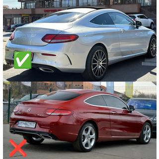 Kit de carrocería con difusor para Coupe (diseño Black Mamba C63GT) Mercedes C-class W205 2014-2021 foto 4