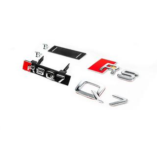 Juego de emblemas para parrilla Audi Q7 2015–2026 foto 1