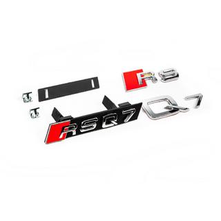 Juego de emblemas para parrilla Audi Q7 2015–2026 foto 3