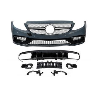 Kit de carrocería con difusor para Coupe (AMG C63-design 2014-2018) Mercedes C-class W205 2014-2021 foto 1