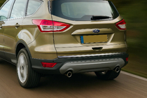 Ford Kuga/Escape 2013-2019 Moldura maletero acero inoxidable foto 1