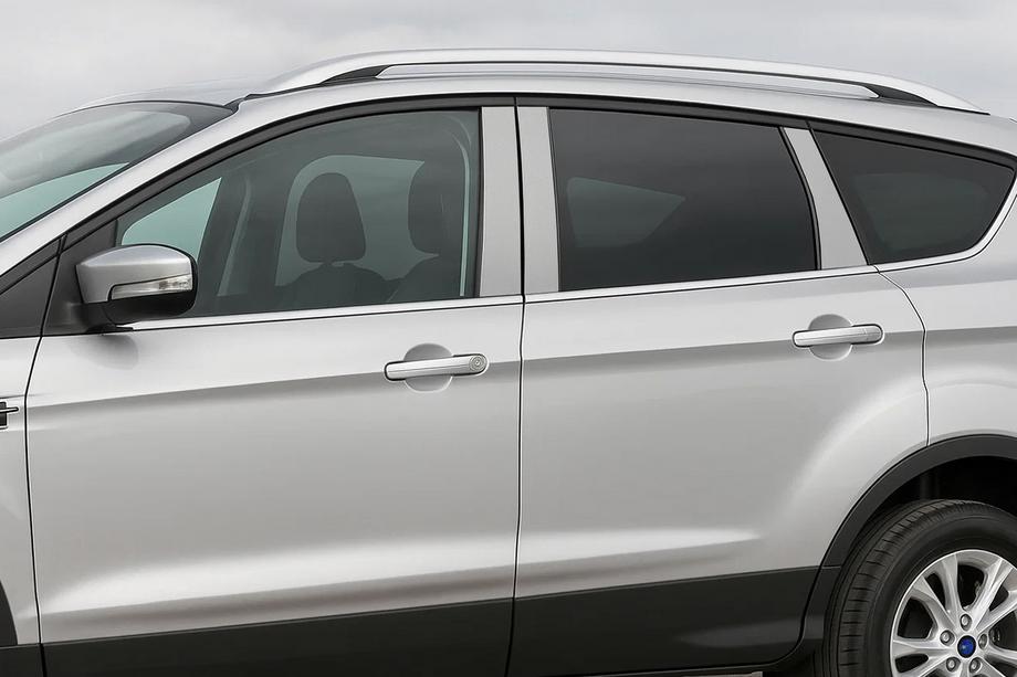 Ford Kuga/Escape 2013-2019 Molduras de Acero Inoxidable para Pilares de Puerta Image