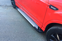 Ford Kuga/Escape 2013-2019 Estribos Laterales Allmond Grey (2 uds, Aluminio) foto 4
