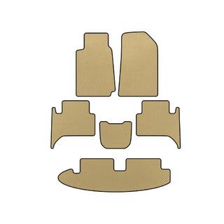 Alfombrillas EVA (3 Filas, Beige)