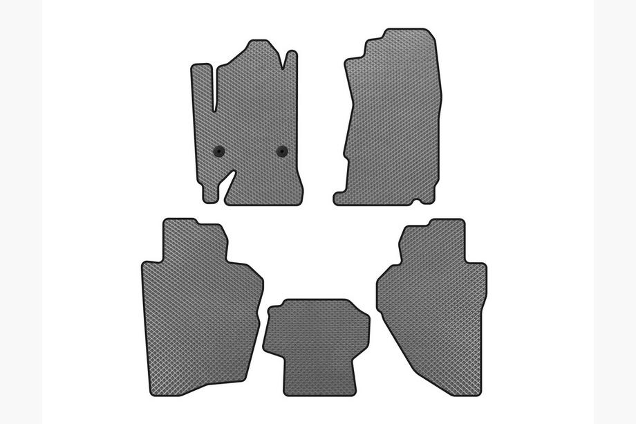 Chevrolet Silverado 2013-2019 Alfombrillas EVA (Gris) Image