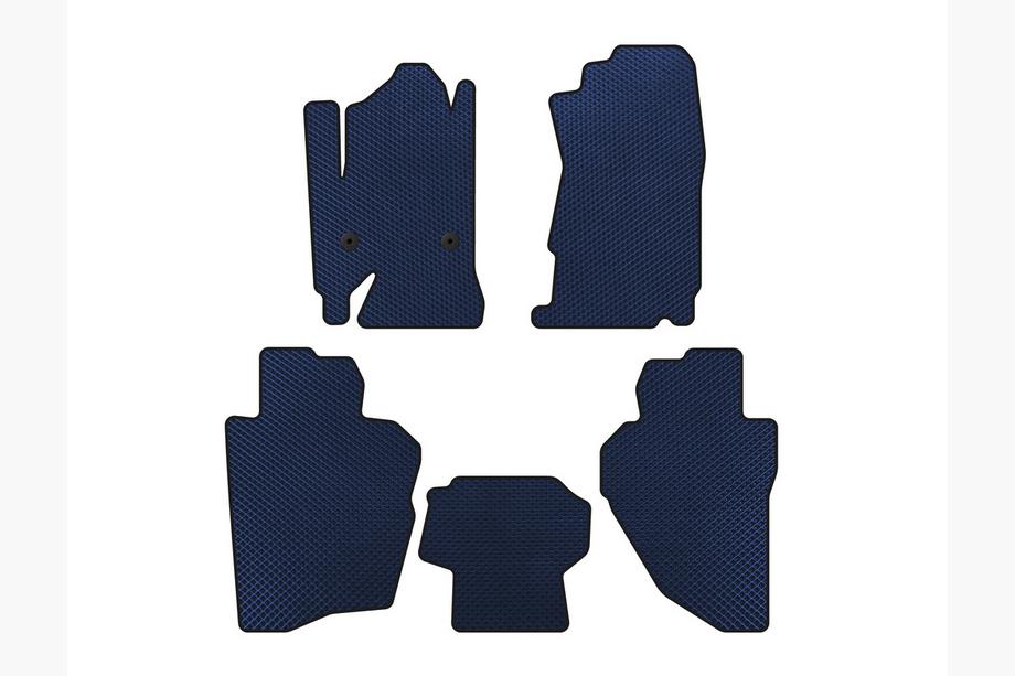 Chevrolet Silverado 2013-2019 Alfombrillas EVA (Azul) Image