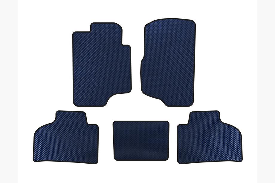 Chevrolet Silverado 2007-2013 Alfombrillas EVA (Azul) Image
