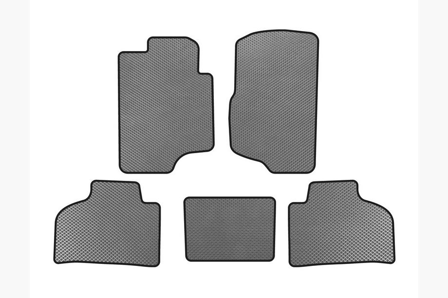 Chevrolet Silverado 2007-2013 Alfombrillas EVA (Gris) Image