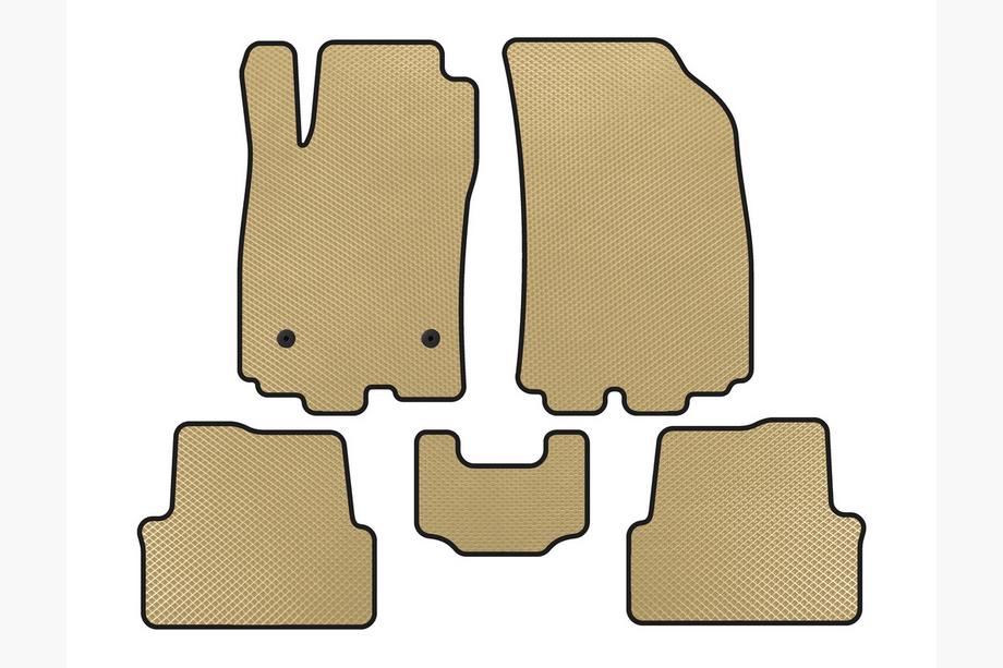 Chevrolet Sonic 2011-2022 Alfombrillas EVA (HB, Beige) Image
