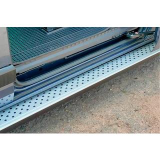 Estribos Laterales Allmond Grey (2 uds., Aluminio) Ford Custom 2013-2022 foto 2