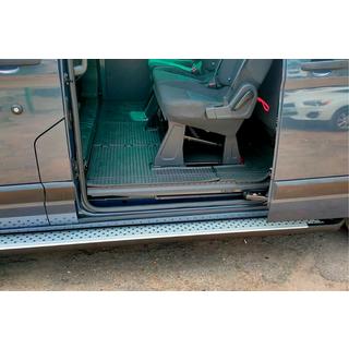 Estribos Laterales Allmond Grey (2 uds., Aluminio) Ford Custom 2013-2022 foto 3