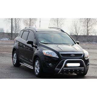 Defensa Delantera WT003 (Acero Inoxidable) Ford Kuga 2008-2013 foto 3