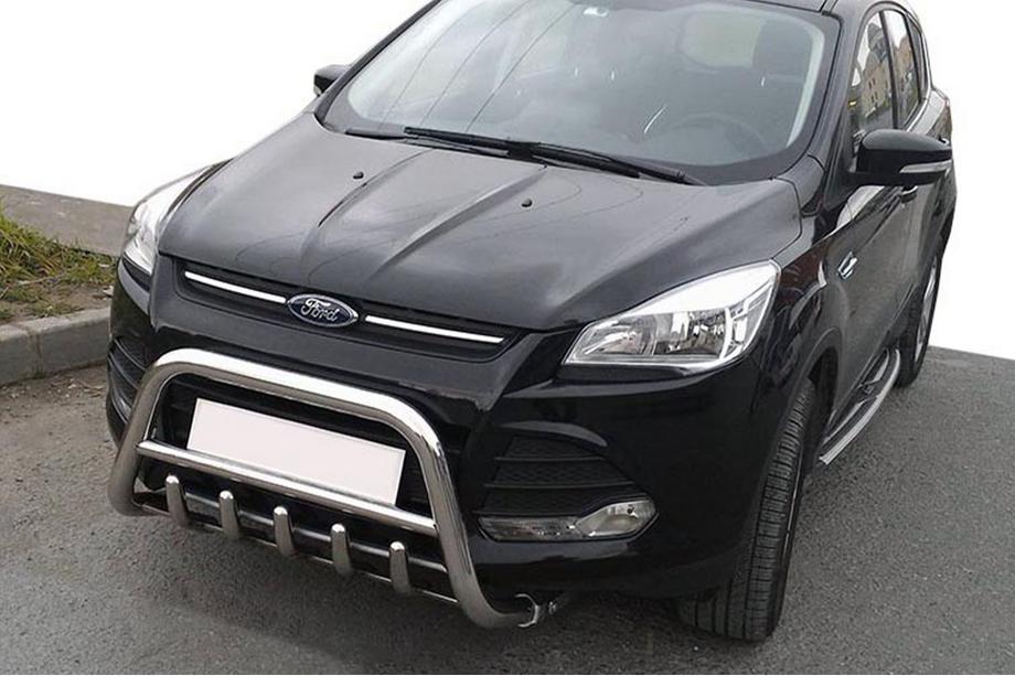 Ford Kuga/Escape 2013-2019 Defensa Delantera WT003 (Acero Inoxidable) Image