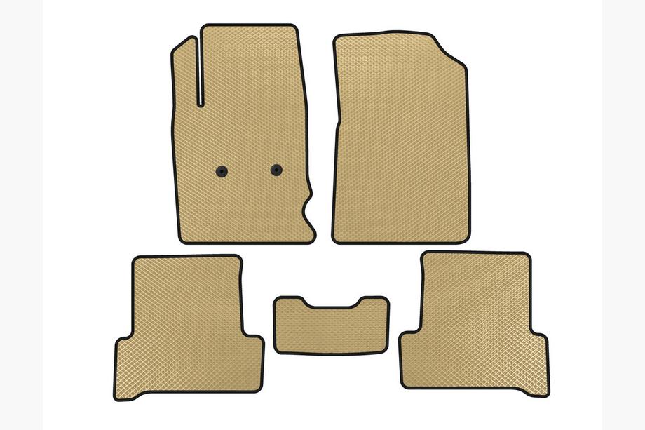 Chevrolet Colorado 2012–2022 2012-2022 Alfombrillas EVA (Beige) Image