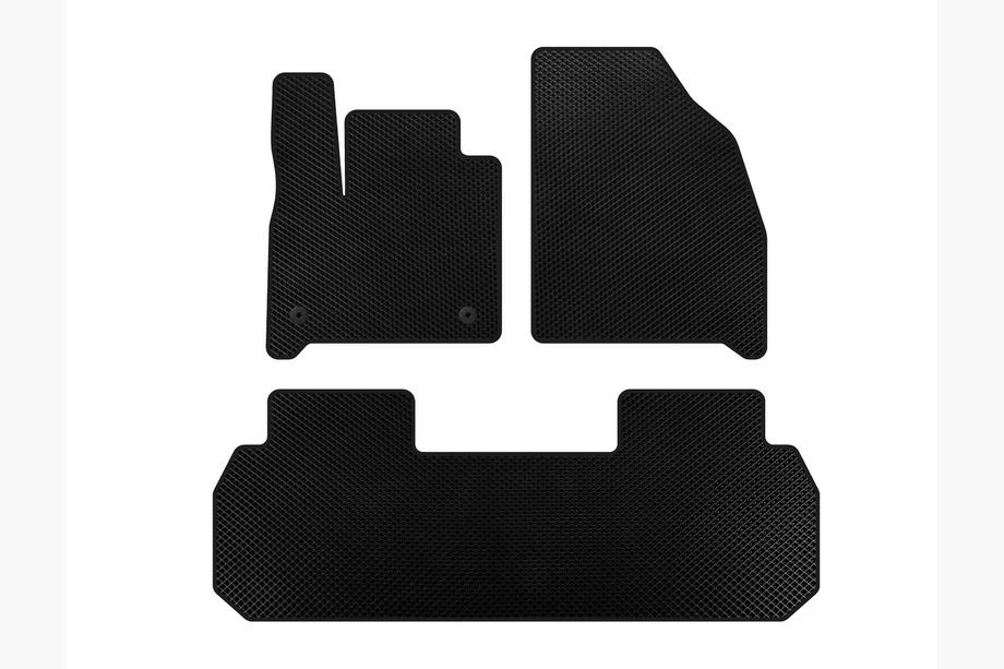 Chevrolet Traverse 2017- Alfombrillas EVA (2 Filas, Negro) Image
