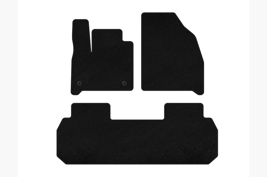 Chevrolet Traverse 2017- Alfombrillas de moqueta Classic (2 filas, Negro) Image