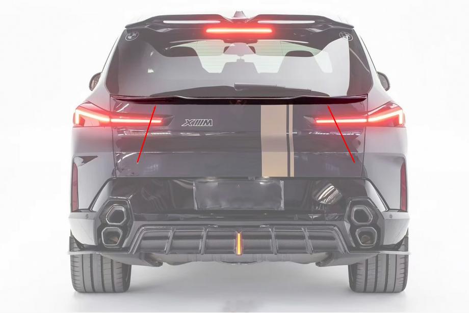 BMW XM G09 2022- Spoiler inferior AE-Design (Carbono) Foto 3
