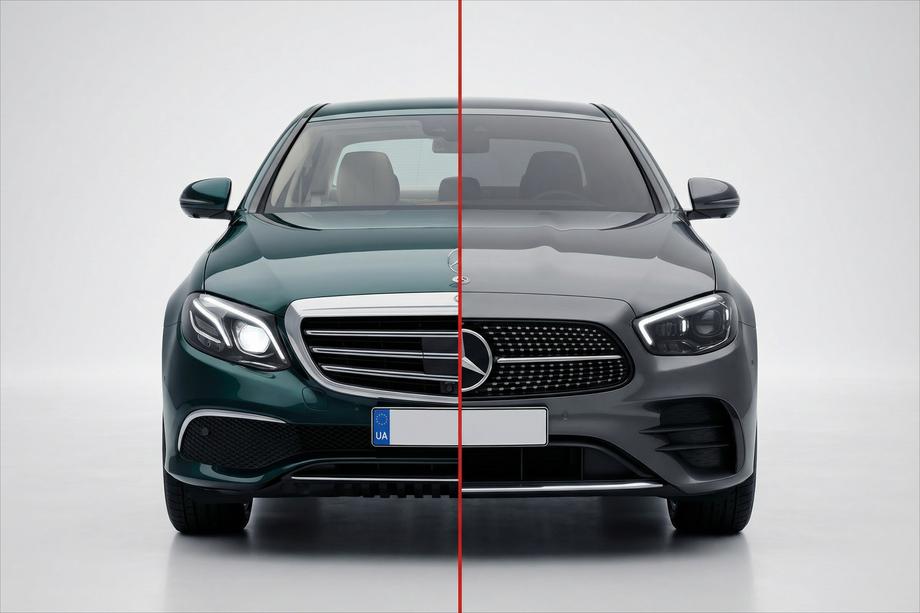 Mercedes E-class W213 2016-2023 Kit de Restyling AMG-Line 2024 Image