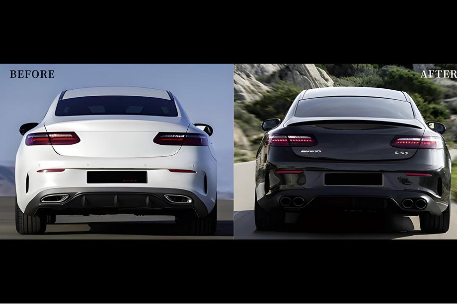 Mercedes E-class coupe C238 2016-2024 Kit de carrocería facelift estilo AMG E63 2024 Foto 3
