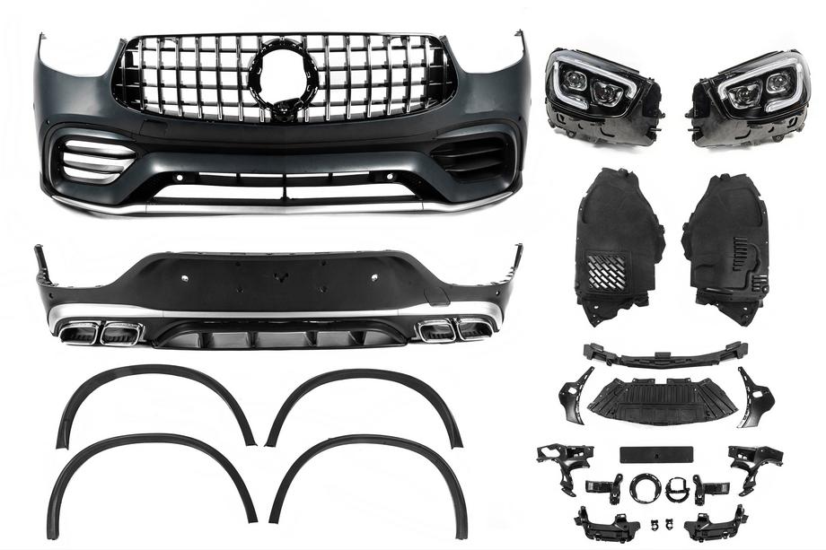 Mercedes GLC coupe C253 2016-2023 Kit de restyling a GLC63 2022 Foto 1