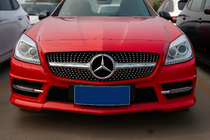 Mercedes SLK R172 2011-2016 Parrilla Delantera Diamond Black foto 1