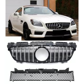 Parrilla Delantera GT Panamericana Mercedes SLK R172 2011-2016 foto 3
