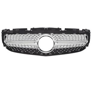 Parrilla Delantera Diamond Silver Mercedes SLC R172 2016-2020 foto 2