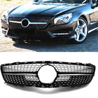 Mercedes SL R231 2012-2020 Parrilla Delantera Diamond Black (2012-2016) foto 1