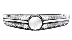Mercedes SL R230 2001-2011 Parrilla Delantera Diamond Black (2008-2011) foto 2