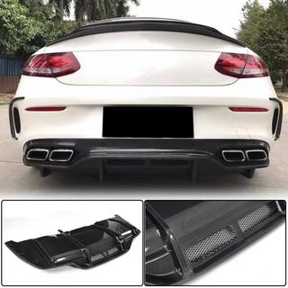 Difusor Trasero V2 (para Coupe/Cabrio C63 AMG 2015-2019, Carbono) foto 1