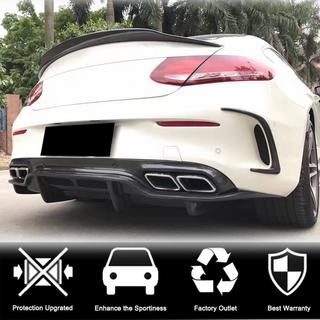 Difusor Trasero V2 (para Coupe/Cabrio C63 AMG 2015-2019, Carbono) foto 2